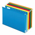 Tops Products PFX Extra Capacity Reinforced Hanging File Folders with Box Bottom, Assorted - Legal Size 5143X2ASST